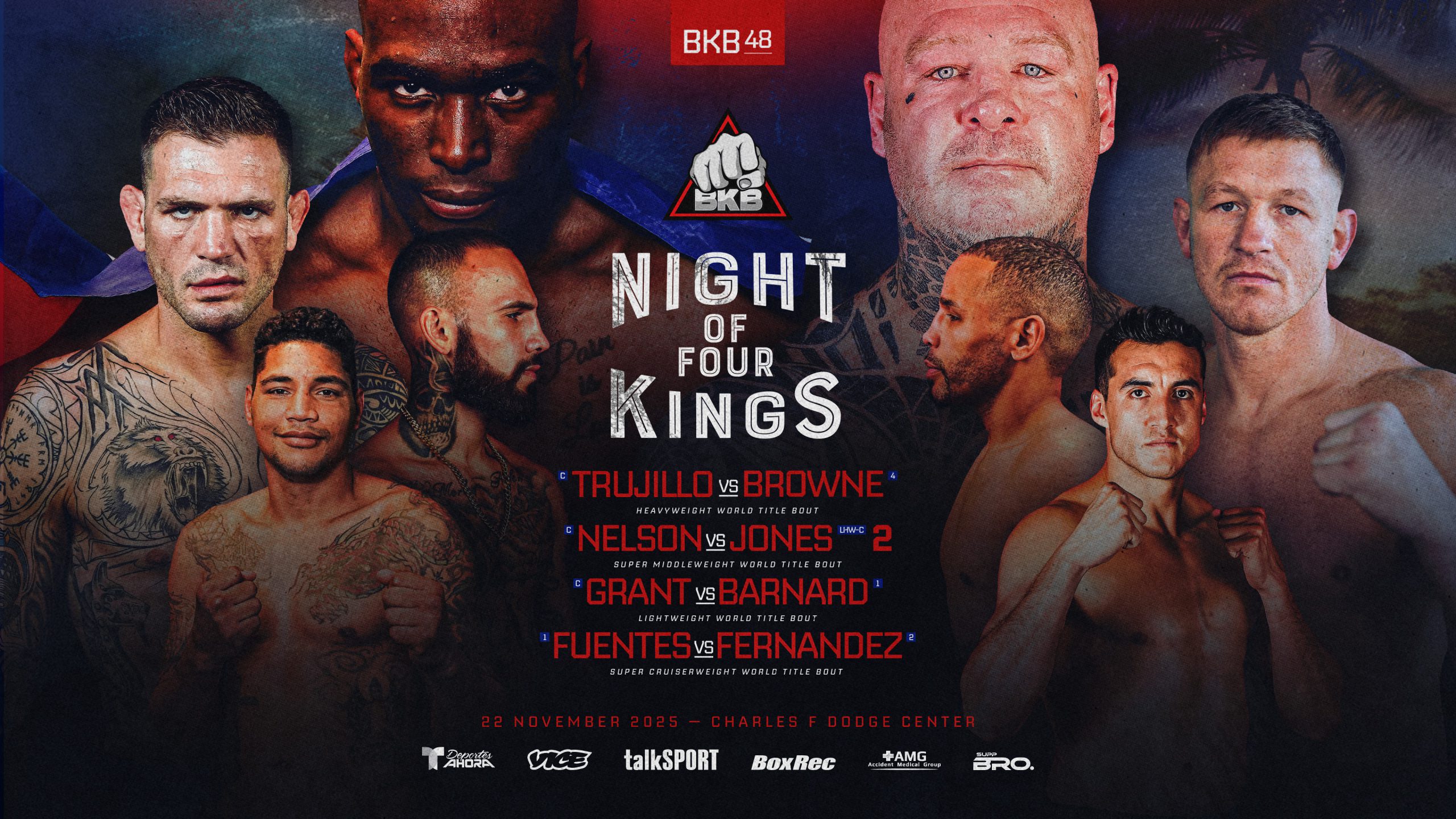 BKB 4 Kings Event Poster