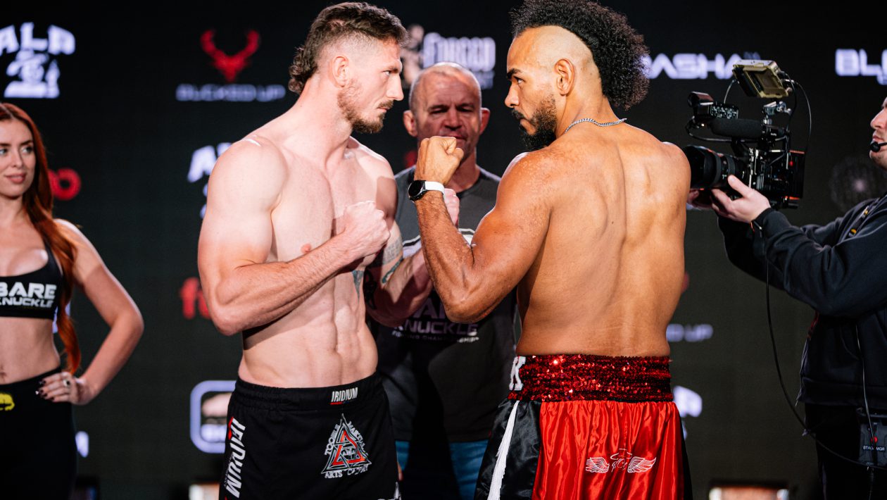 Rodriguez v Cavender weigh-in photo