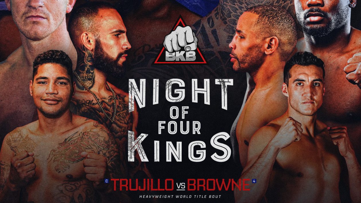 BKB Four Kings Fight Poster