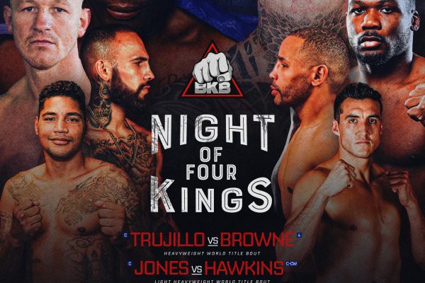 BKB Four Kings Fight Poster