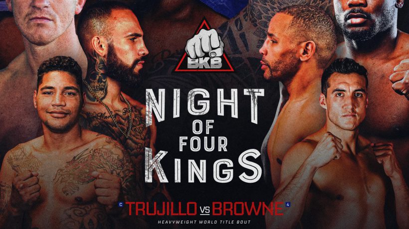BKB Four Kings Fight Poster