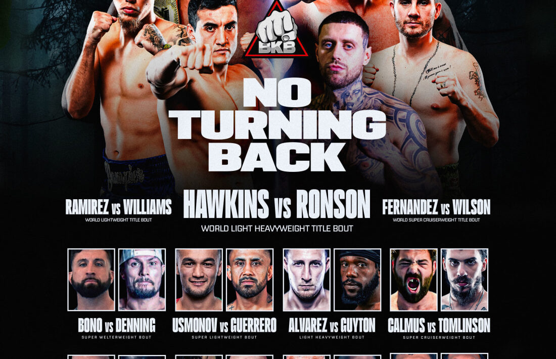 BKB 52 Fight Card Poster