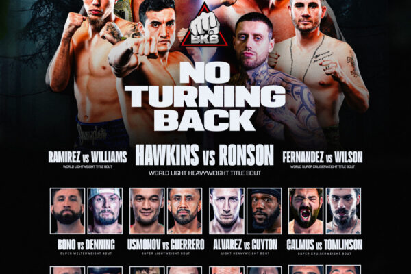 BKB 52 Fight Card Poster