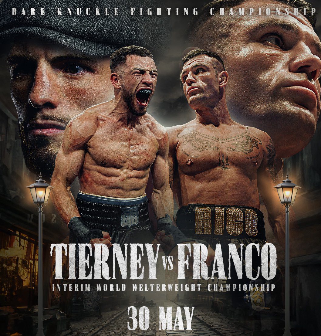 Tierney vs Franco BKFC Poster