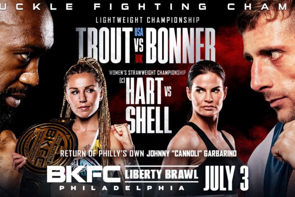 BKFC Liberty Brawl fight poster