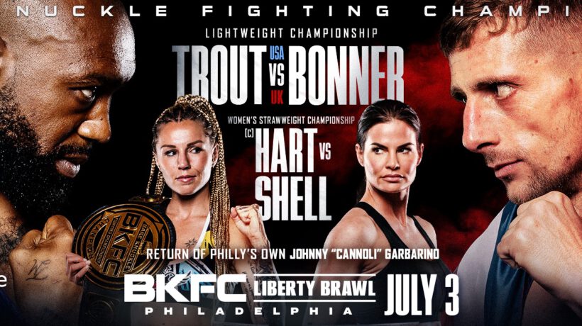BKFC Liberty Brawl fight poster